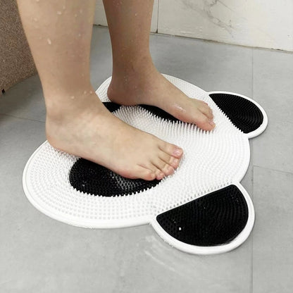 PANDACLEAN – Almohadilla de silicona para lavar pies con efecto masaje y exfoliante