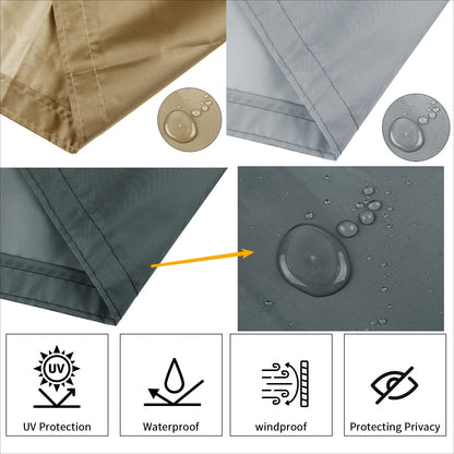 GardenGuard privacy screen - UV and waterproof fence cover