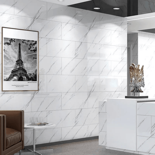 STONELUX – Elegant Self-Adhesive Marble PVC Floor Tiles