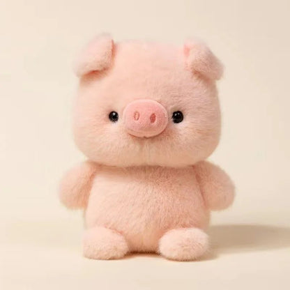 PLUFFII – Kawaii Soft Animal Plush Doll Serie mit Elefant, Hund, Katze & mehr