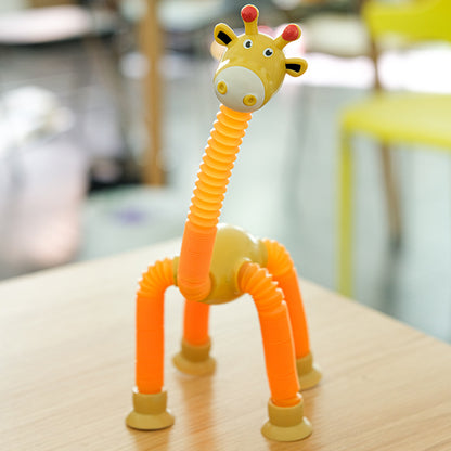 FlexiGiraffe – Dehnbares Saugnäpftassenspielzeug für kreative Kinder