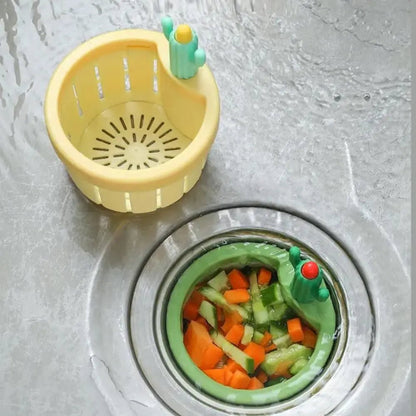 CACTORA – Filtro per scarico cucina a forma di cactus contro le ostruzioni