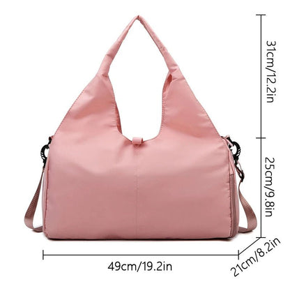 CARRYFIT – Bolsa deportiva impermeable con comodidad ligera para llevar y diseño práctico de compartimentos