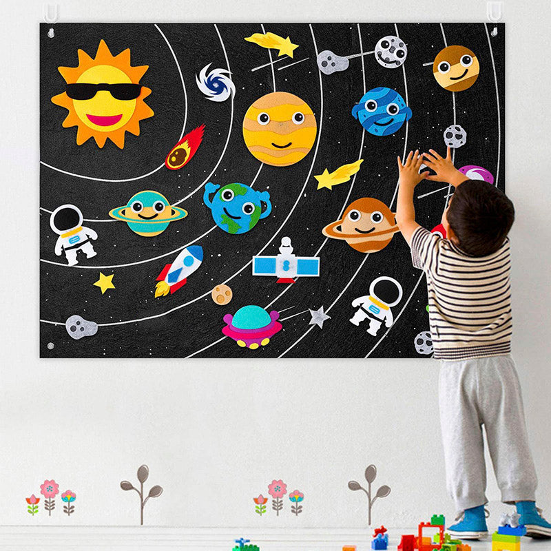 ImagiFelt Playboard – Juego táctil creativo para niños para fomentar la imaginación