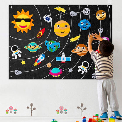 ImagiFelt Playboard – Juego táctil creativo para niños para fomentar la imaginación