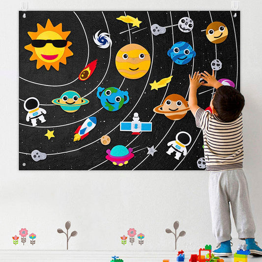 ImagiFelt Playboard – Juego táctil creativo para niños para fomentar la imaginación