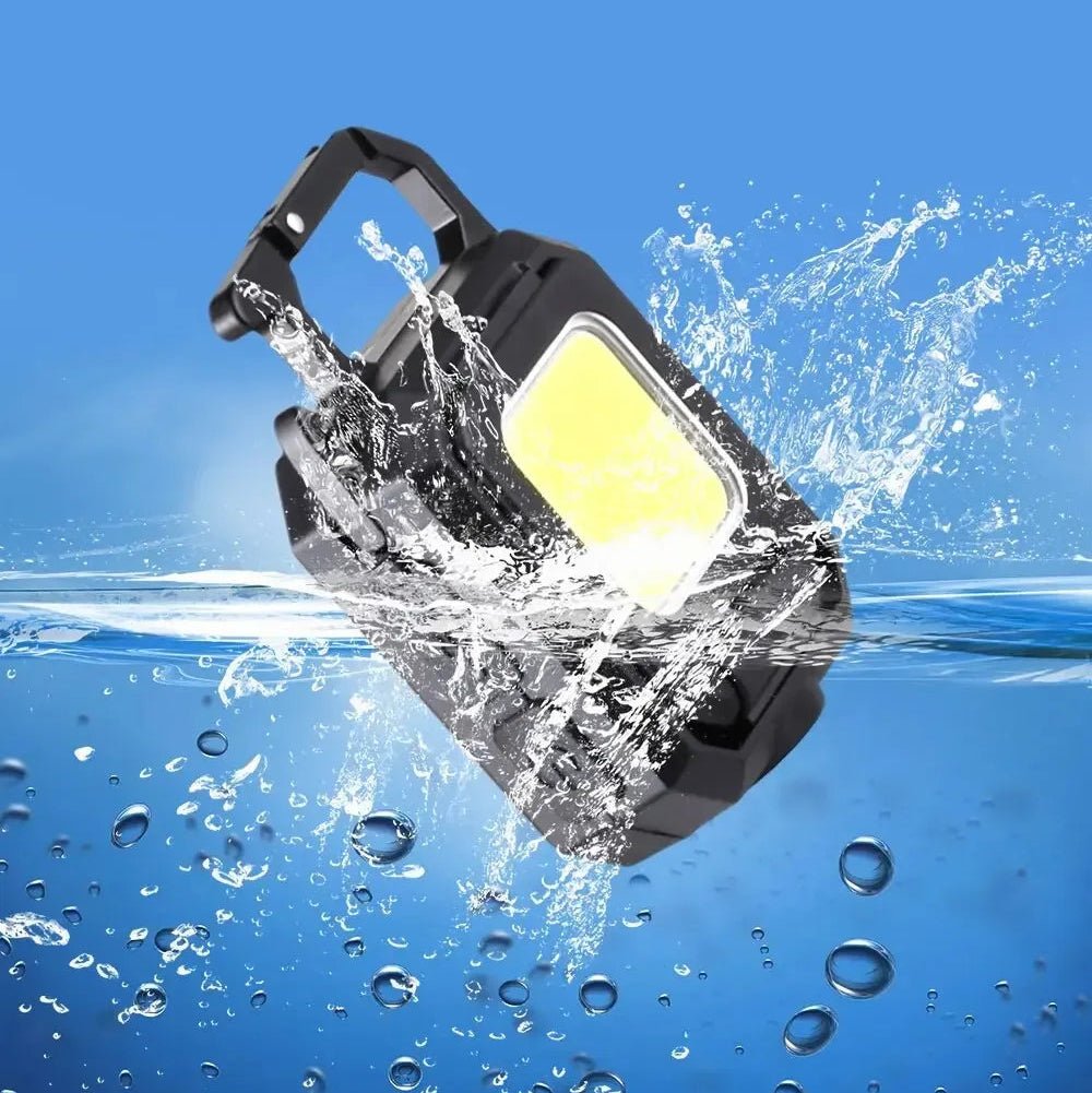 RUNGLOW – Portachiavi LED portatile con 5 modalità di illuminazione