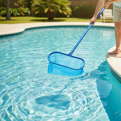 AQUASKIM – Pool Skimmer Net for Leaves & Dirt