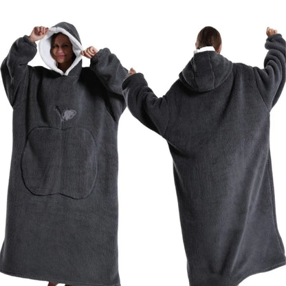 Übergroßer Fleece Hoodie für ultimativen Komfort und Entspannung-3