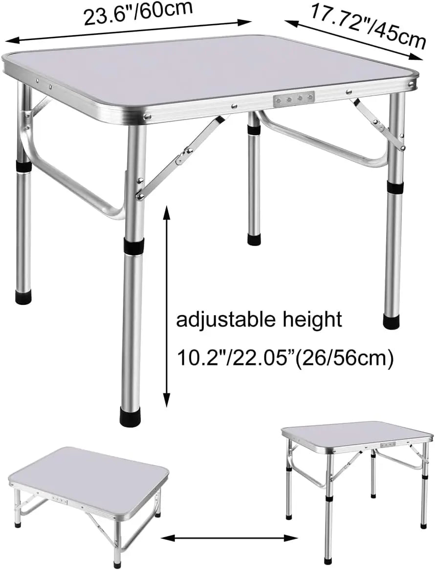 CampMaster Folding Camping Table - Portable Picnic & Outdoor Table