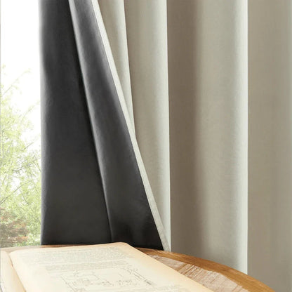 ECLIPTIA – Cortina Blackout Minimalista Moderna