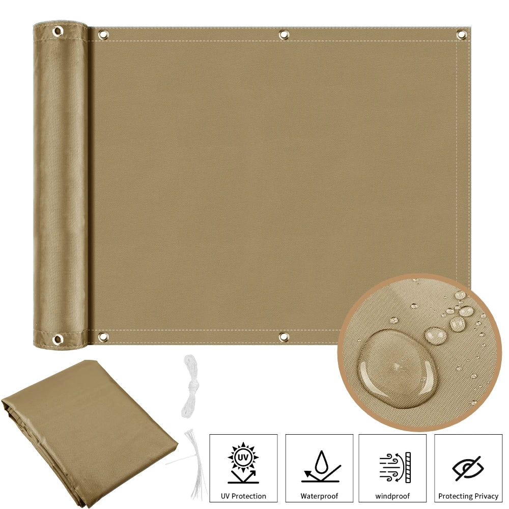 GardenGuard privacy screen - UV and waterproof fence cover