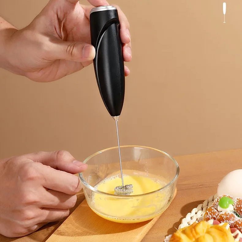 CreamCraft – Montalatte elettrico e frusta per uova per caffè e cucina