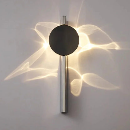 CORRULUX – Lampada da parete LED moderna scanalata in acciaio inox, orientabile, per camera da letto