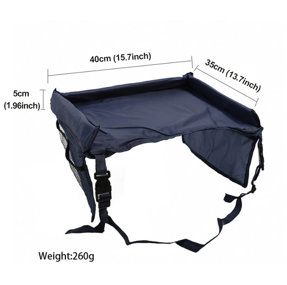 PlayPort - children's travel tray for snacks and games - ideal for travelling