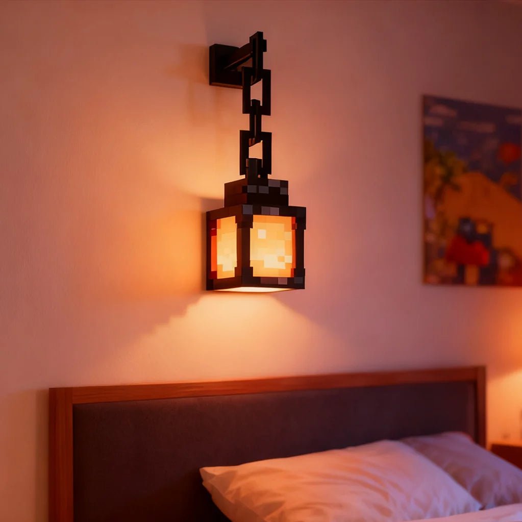 ARCADIA – Luz nocturna LED con diseño de píxeles, función recargable y vibras retro de videojuegos