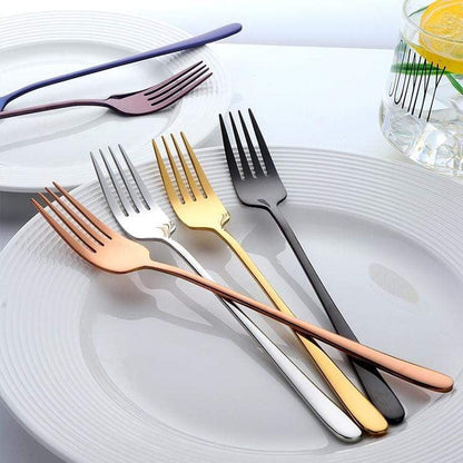Silvéra – Elegante Essgabel, langlebiges, plattiertes Edelstahl-Utensil 1