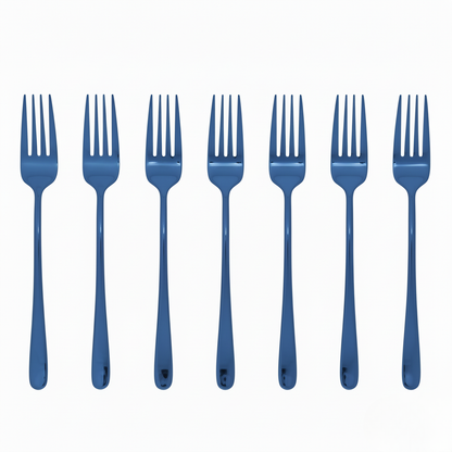 Silvéra – Elegante Essgabel, langlebiges, plattiertes Edelstahl-Utensil 10