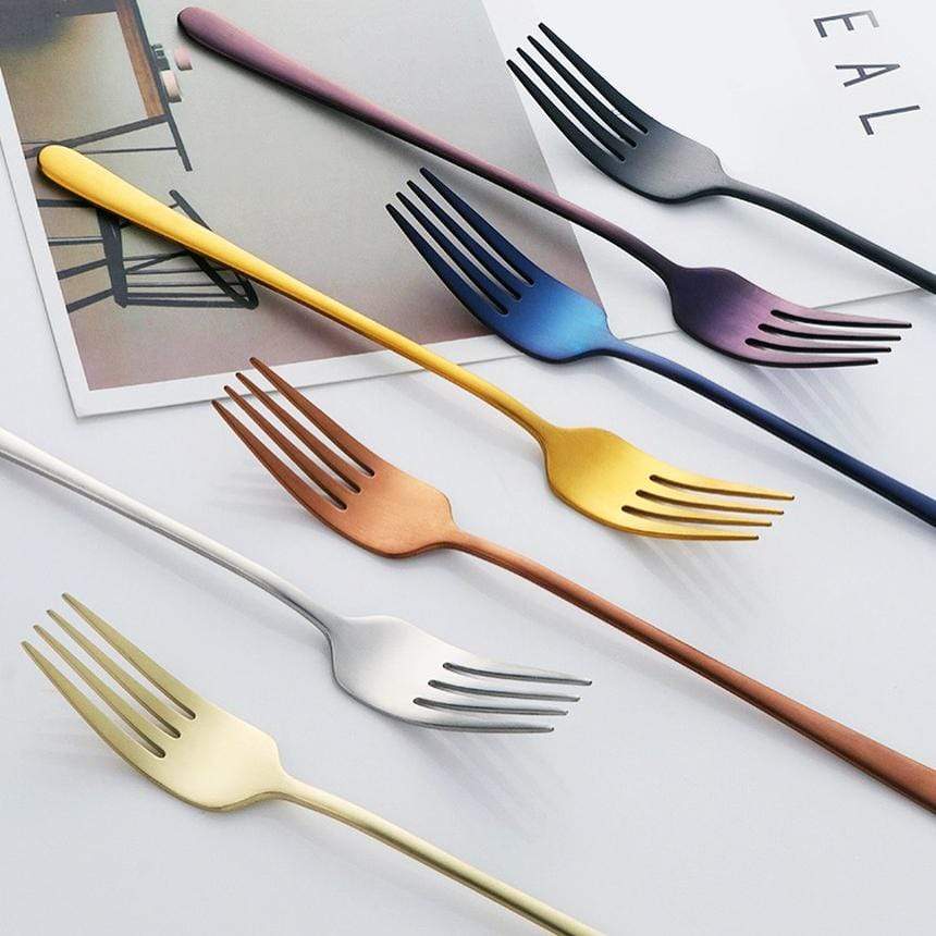 Silvéra – Elegante Essgabel, langlebiges, plattiertes Edelstahl-Utensil 3