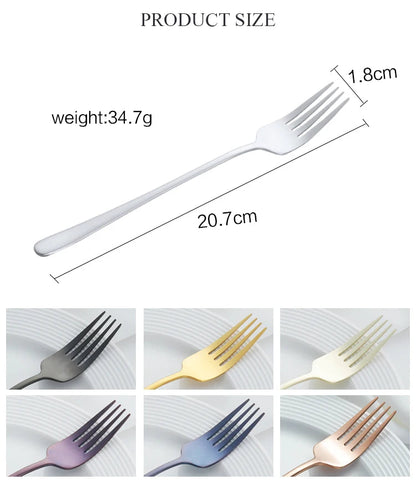 Silvéra – Elegante Essgabel, langlebiges, plattiertes Edelstahl-Utensil 5