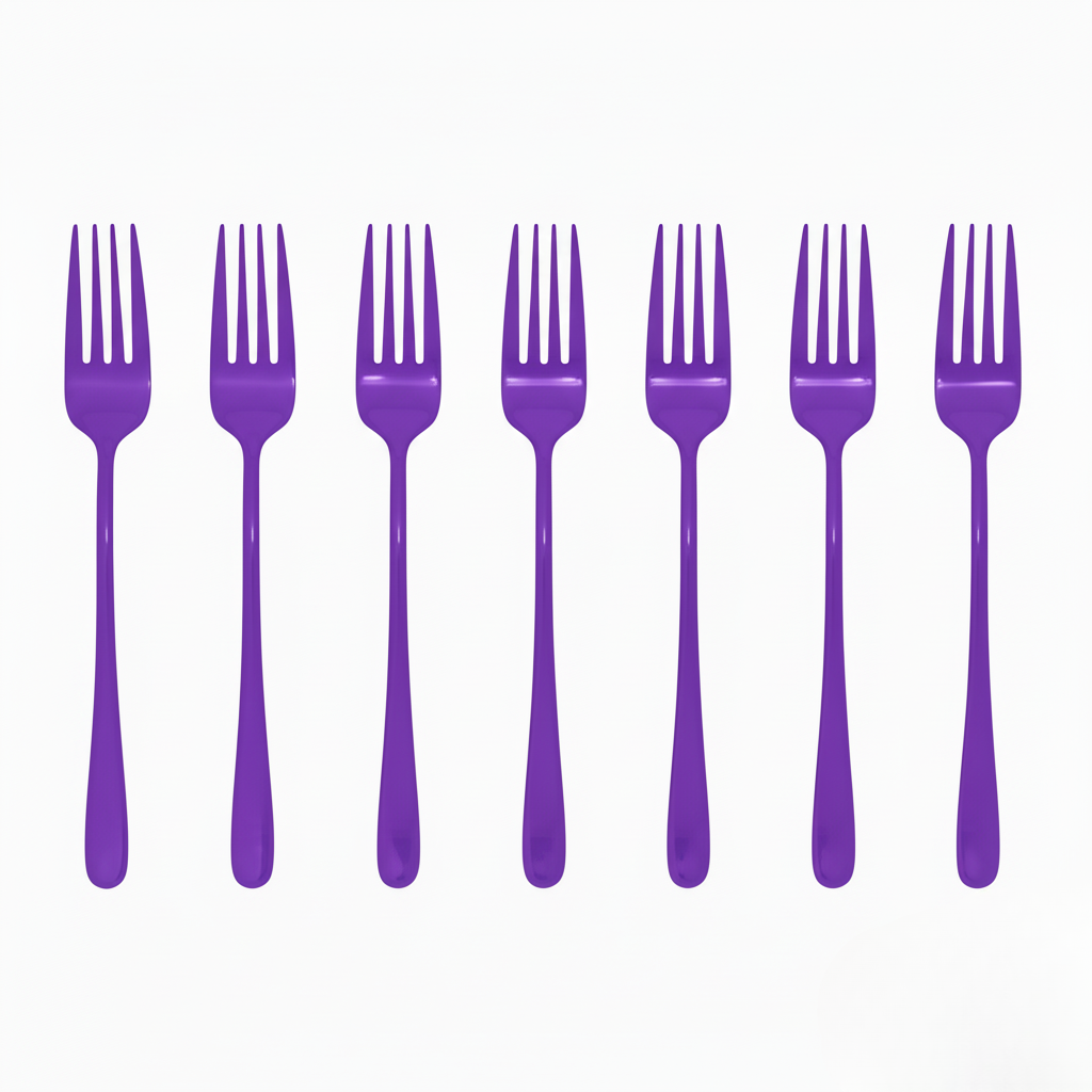 Silvéra – Elegante Essgabel, langlebiges, plattiertes Edelstahl-Utensil 9