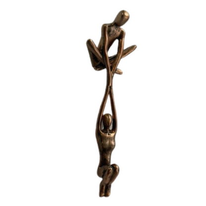 ETERNITY Sculpture - Decorative resin sculpture for love and balance