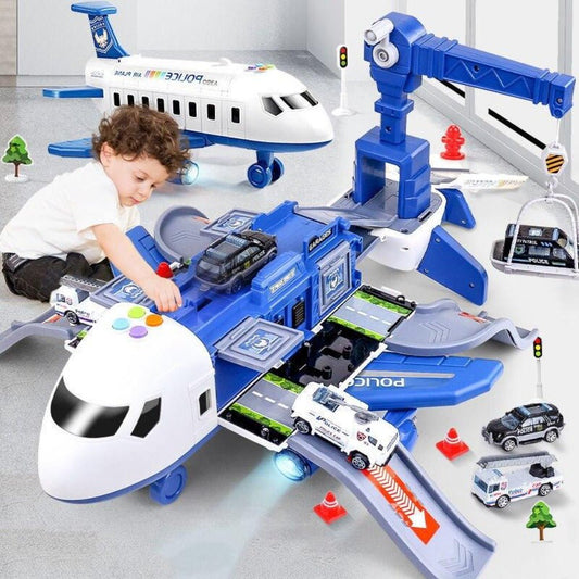 SkyRover-Spielset | Flugzeug- und Fahrzeug-Spielzeugset für fantasievolle Kinder 0
