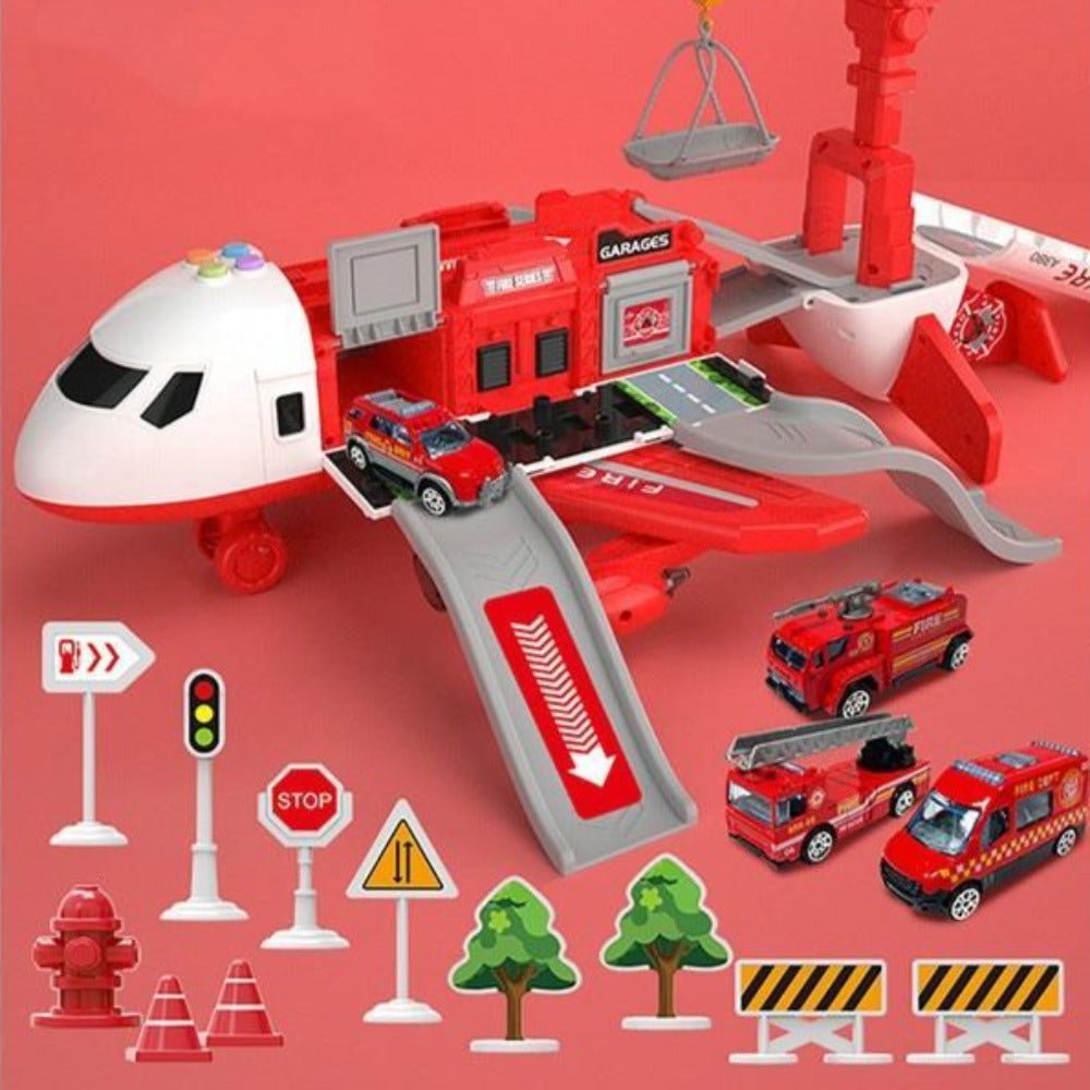 SkyRover-Spielset | Flugzeug- und Fahrzeug-Spielzeugset für fantasievolle Kinder 1