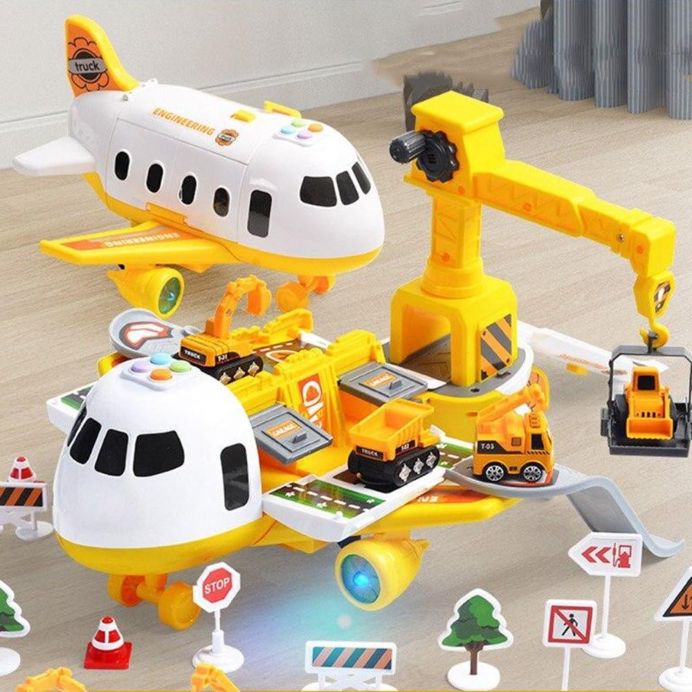 SkyRover-Spielset | Flugzeug- und Fahrzeug-Spielzeugset für fantasievolle Kinder 2
