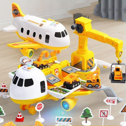 SkyRover-Spielset | Flugzeug- und Fahrzeug-Spielzeugset für fantasievolle Kinder 2