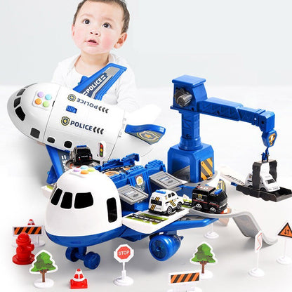 SkyRover-Spielset | Flugzeug- und Fahrzeug-Spielzeugset für fantasievolle Kinder 5