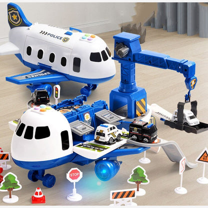 SkyRover-Spielset | Flugzeug- und Fahrzeug-Spielzeugset für fantasievolle Kinder 7
