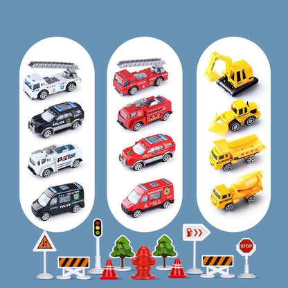 SkyRover-Spielset | Flugzeug- und Fahrzeug-Spielzeugset für fantasievolle Kinder 8