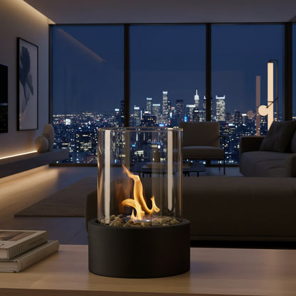 EMBERLUX – Tabletop fireplace – Smokeless flames for stylish lighting moments