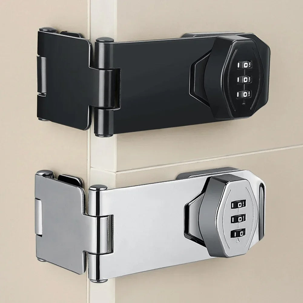 SecureLock – Cadenas à combinaison sans clé en alliage de zinc et fer