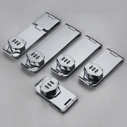 SecureLock – Cadenas à combinaison sans clé en alliage de zinc et fer