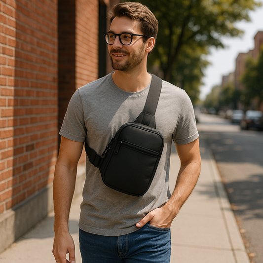 URBIVOY – Kompakte Sling-Tasche für mühelose Organisation