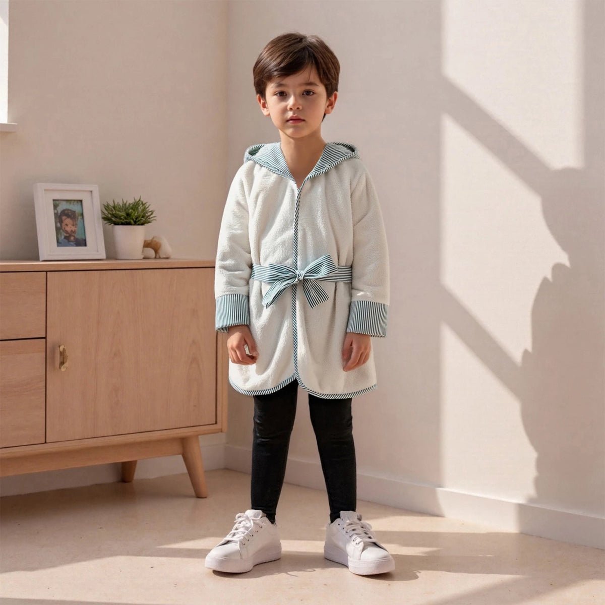 COSYHOOD – Cozy Hooded Bathrobe for Children