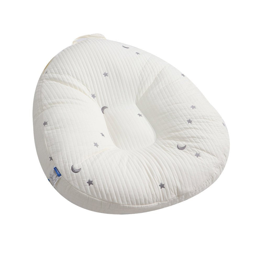 SoftNest - Ergonomisches Babyliegekissen aus 100 % Baumwolle für optimalen Komfort und Unterstützung 5