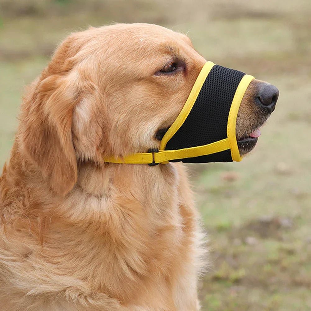MUZZORA – Bozal ajustable para perro, suave y transpirable