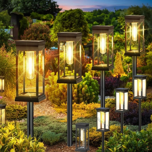 Solar-LED-Außenleuchten mit Automatischer Steuerung, Wetterfest & Energiesparend für Garten und Terrasse 0