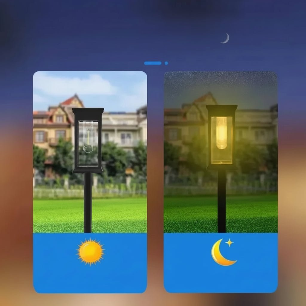 Solar-LED-Außenleuchten mit Automatischer Steuerung, Wetterfest & Energiesparend für Garten und Terrasse 3