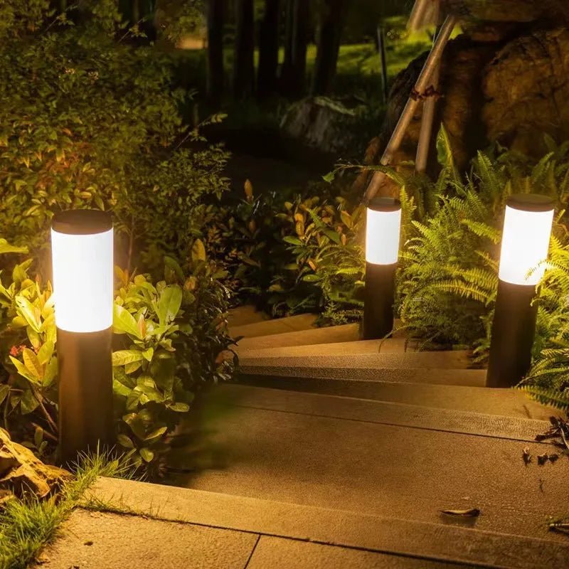 Solar-Rasenleuchte Mit IP65 Wasserdichtigkeit & Automatischer Ein-/Ausschaltung - Gartenbeleuchtung Solar, 10 Stunden Licht 1