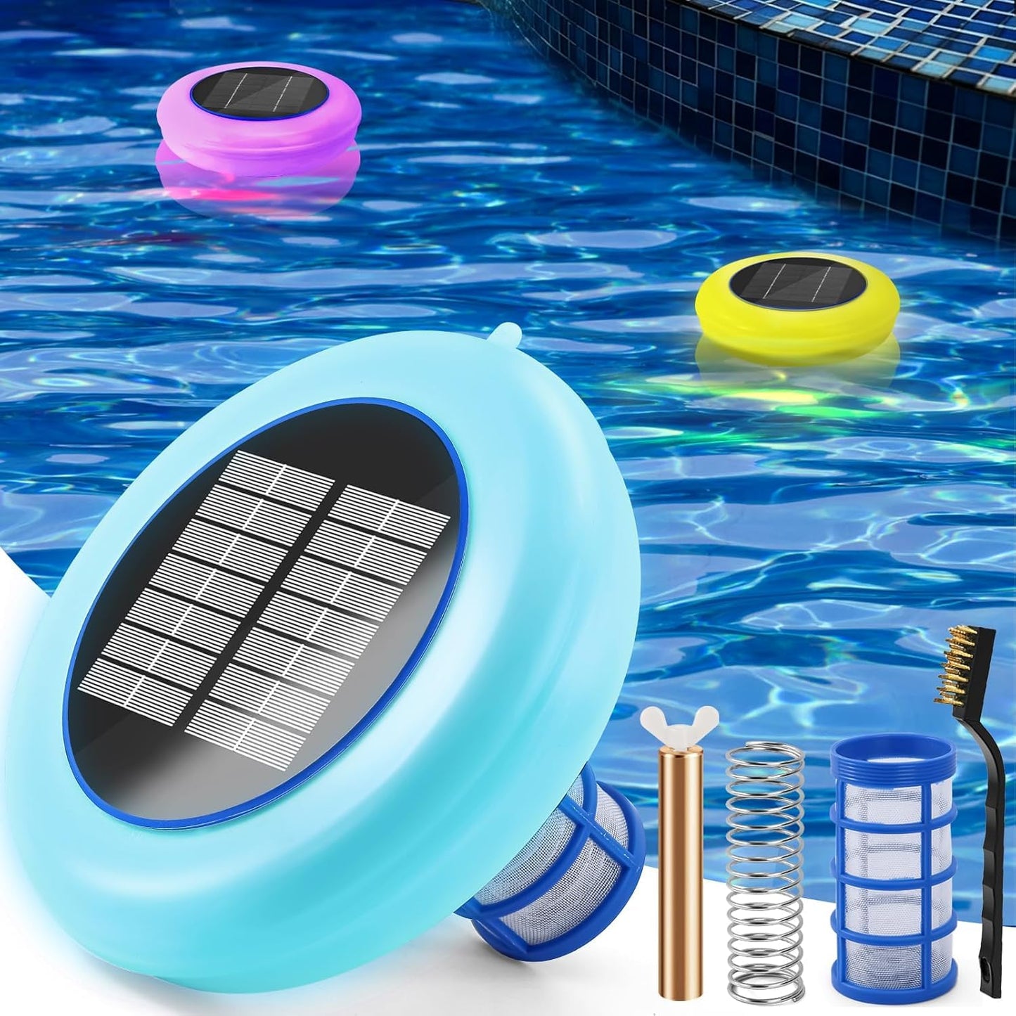 AQUAION – Solar Pool Ionizer with LED Light