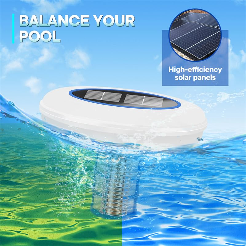 AQUAION – Solar Pool Ionizer with LED Light