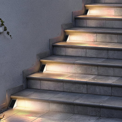 SUNSTEP – Luces solares para escaleras para caminos seguros por la noche