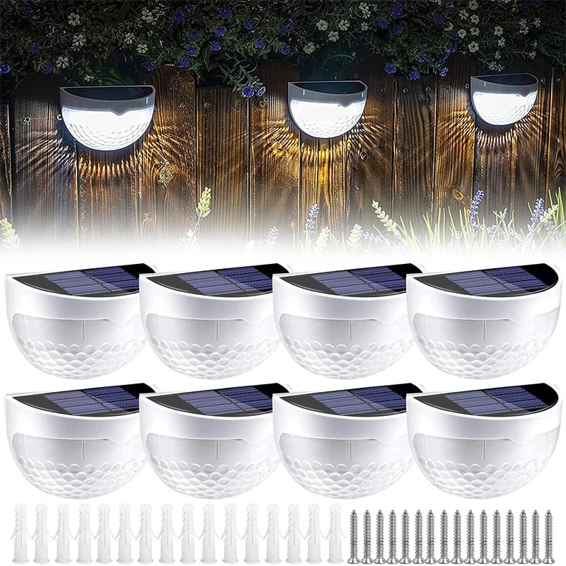 Solar LED Außenbeleuchtung - 6er Set Wasserdicht für Garten & Terrasse 0