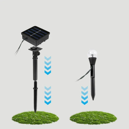 Solar Lichterkette Outdoor - 20 LED Mit 8 Lichtmodi Für Den Garten, Wasserdicht 4