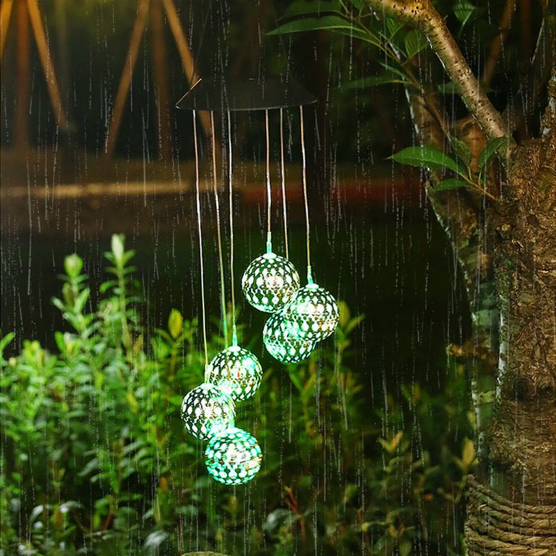 LUMICHIME – Solar Wind Chime for Elegance and Sustainability in the Garden