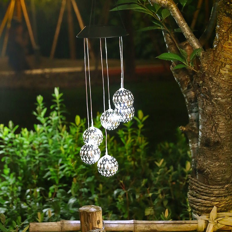 LUMICHIME – Solar Wind Chime for Elegance and Sustainability in the Garden